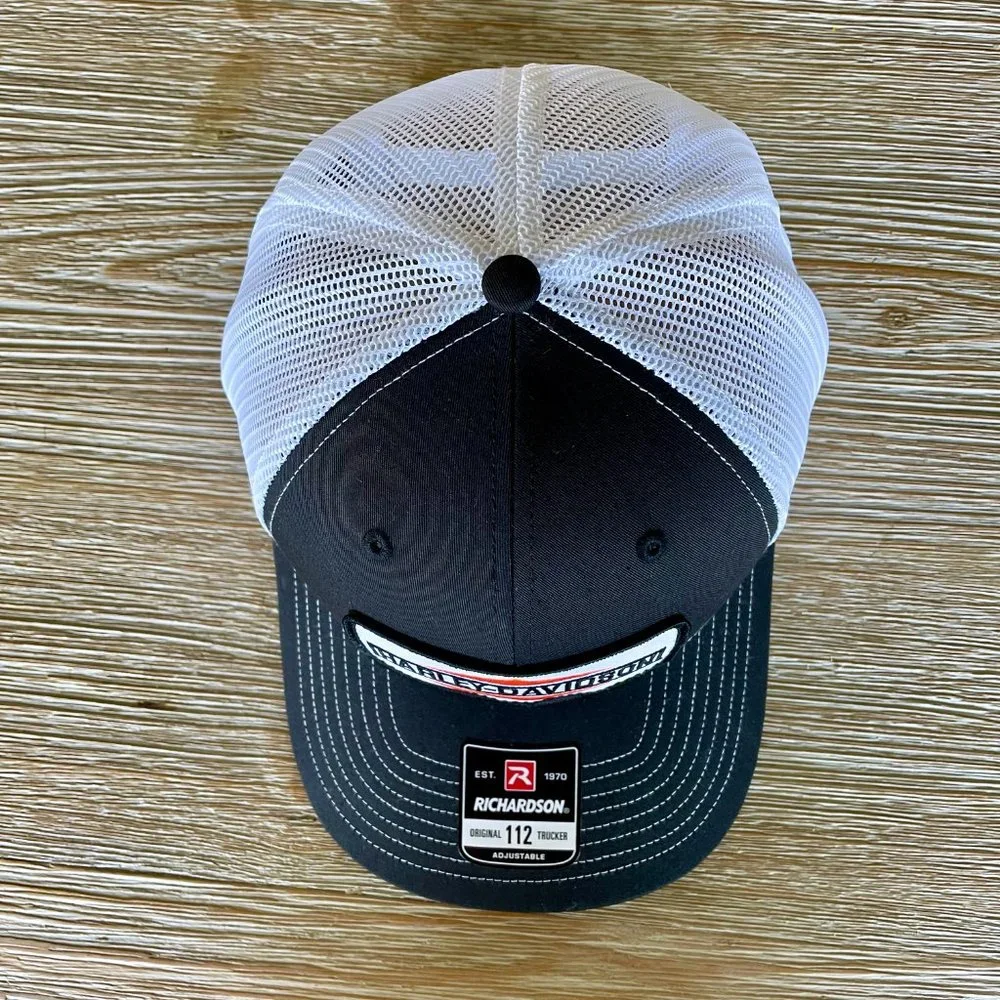 Harley Davidson Motorcycles Patch Hat - Richardson 112 - Picture 5 of 9